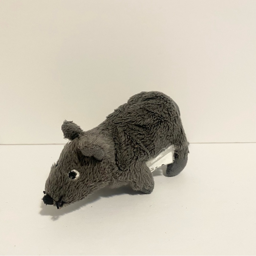 Ikea Gosig Mus Gray Mouse Rat Plush Stuffed Animal Soft Toy Mice Small 5"